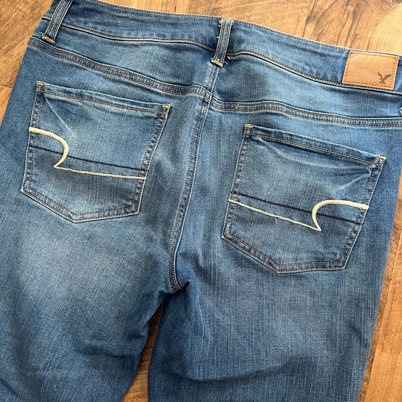 American Eagle Outfitters Blue Women's Jeggings - Picture 4 of 6
